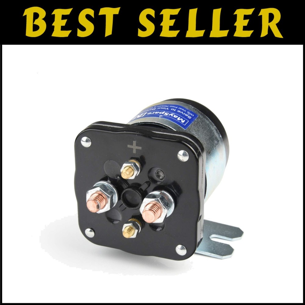 200A Compact Surface-Mount Battery Isolator Relay for 12V DC Power Systems