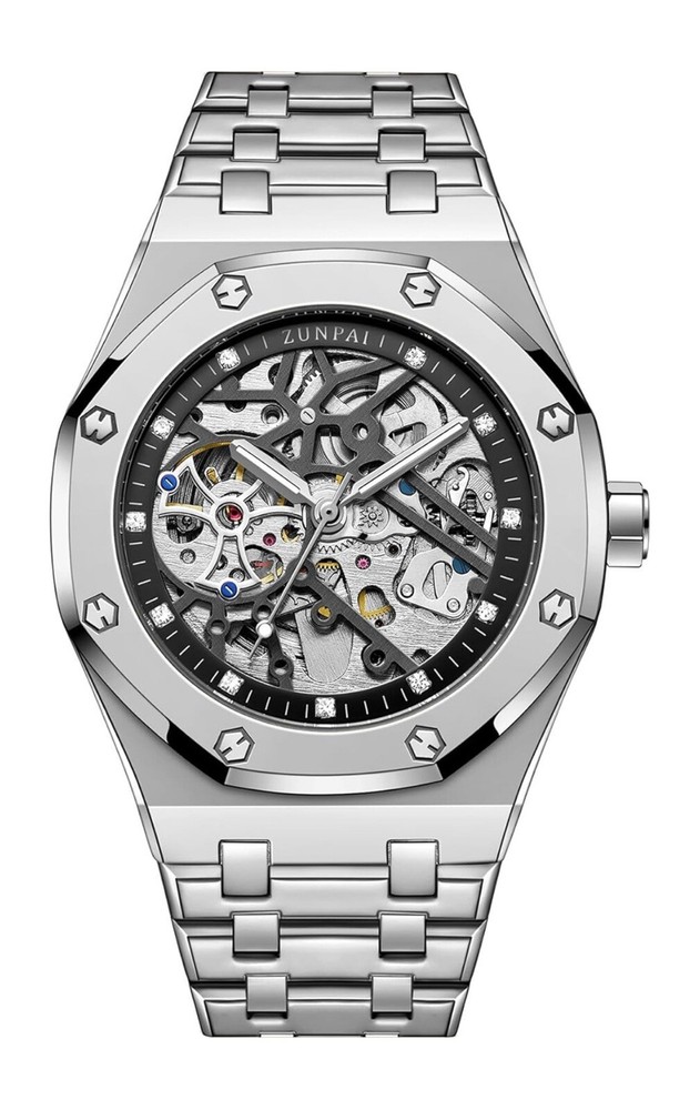 Luxury Skeleton Watch Design | Octagon