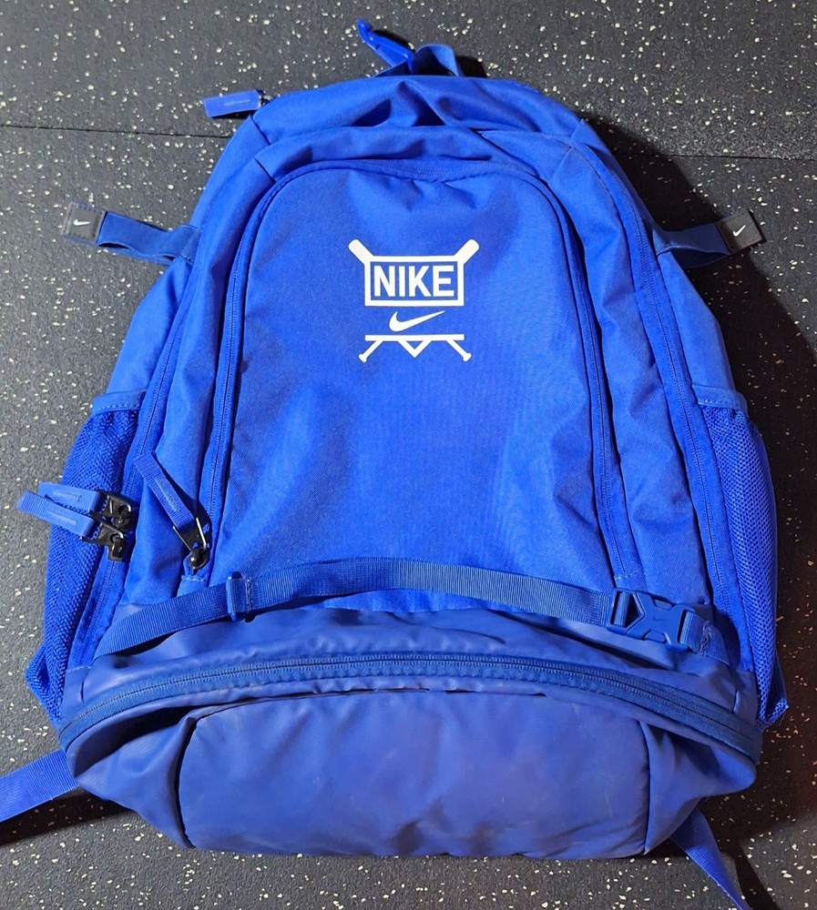 Nike Vapor Select Baseball Backpack with Multiple Zipper Pockets