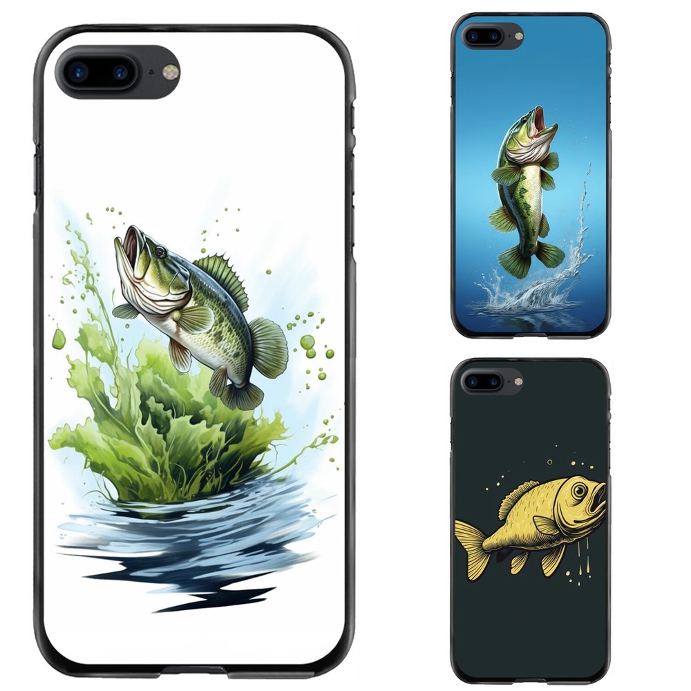 Anti scratch Cover For iPhone XS XR 6 7 8 Plus SE 2nd 3rd fishing design bass