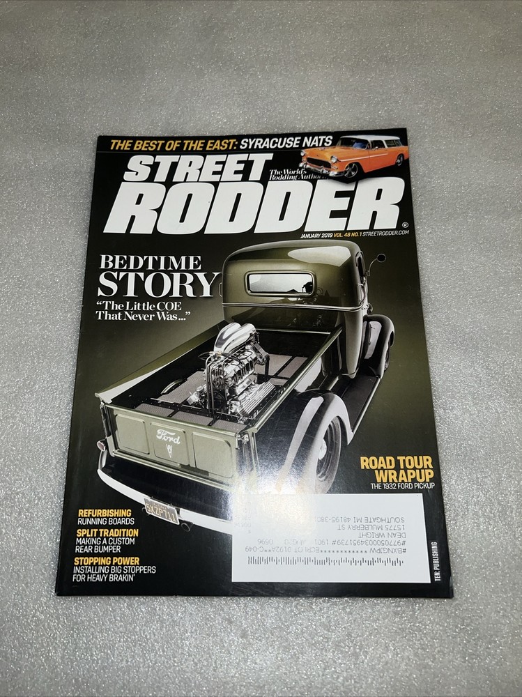Street Rodder Magazine - January 2019 -  T58