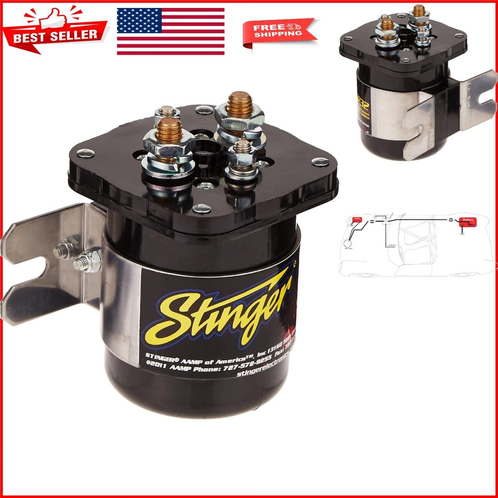 Automatic 200 AMP Relay & Isolator – Essential for Dual Battery Configurations