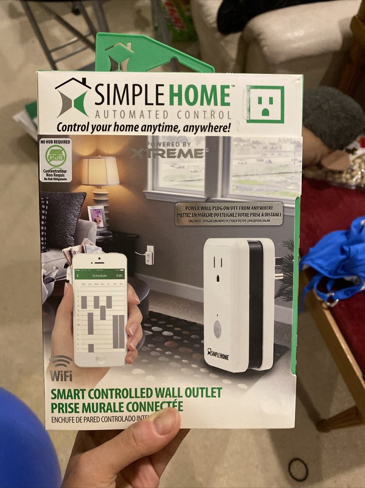 Smart WiFi Wall Plug for Easy Home Automation-image