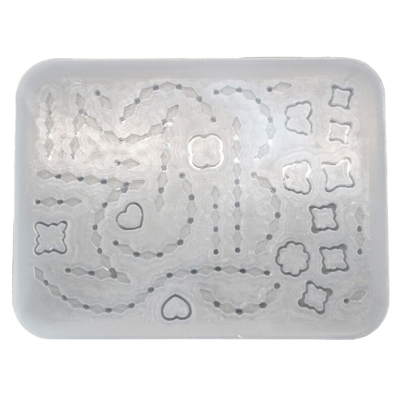 Shaker Fillings Silicone Mold Resin Epoxy Fillers Mold Jewelry Making