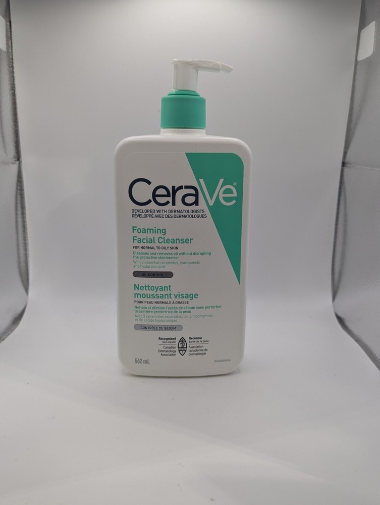 CeraVe foaming facial cleanser for Normal to oily skin 562ml new