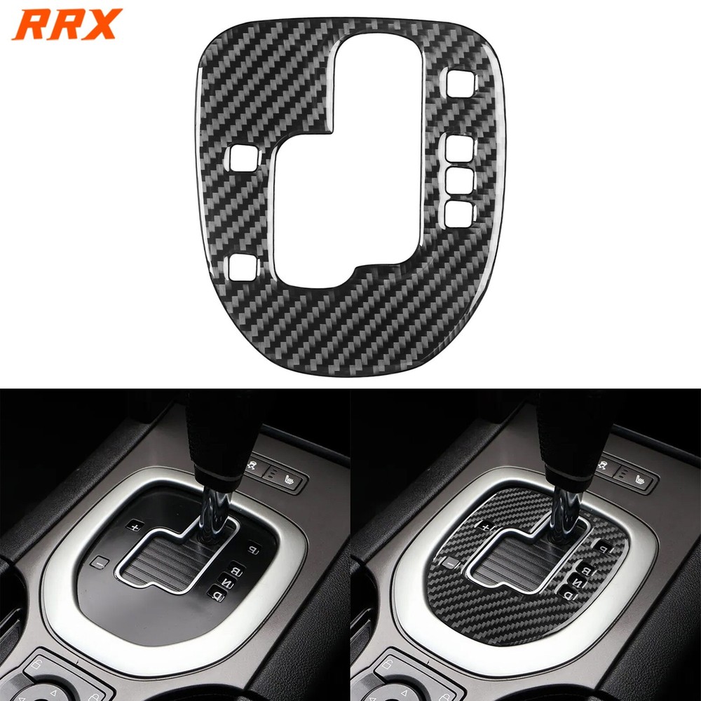 Real Carbon Fiber Console Gear Shift Panel Cover Trim For Holden Commodore 06-12