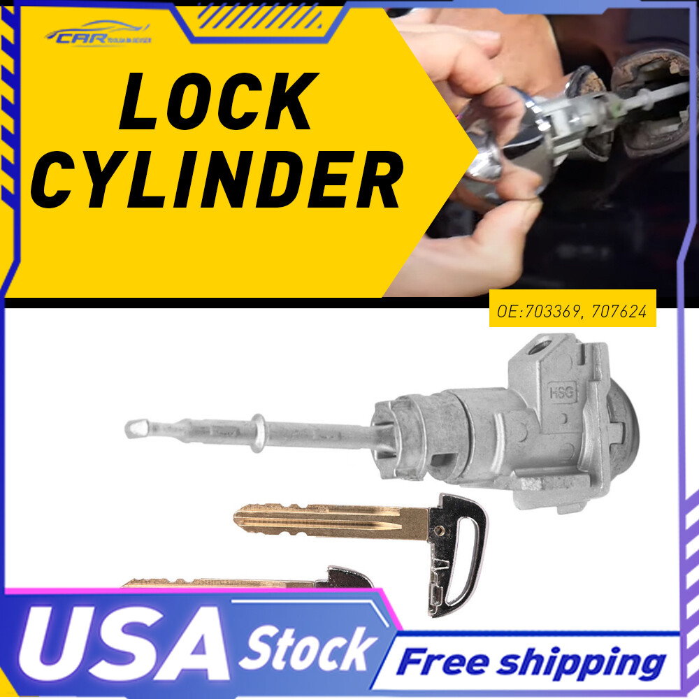 2017-2020 Hyundai Elantra Left Driver Side Door Lock Cylinder with 2 Keys  