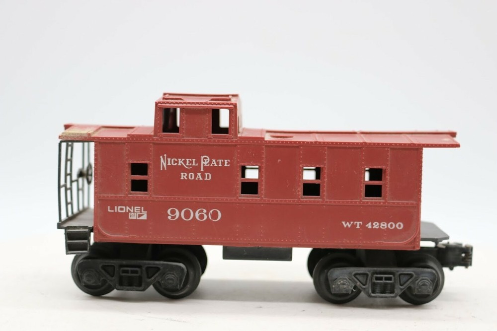 MPC Lionel 9060 Nickel Plate Road O Gauge 1:48 Caboose with Plastic Trucks