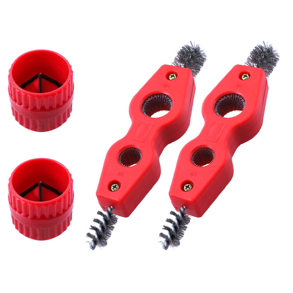 Heavy-Duty Aluminum Power Washer Hose Cleaning Brush for Pipe Maintenance
