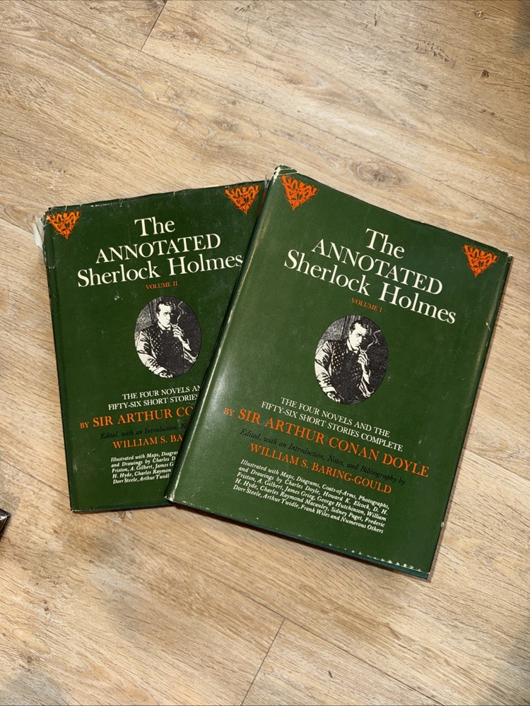 The Annotated Sherlock Holmes 2nd Edition (1970) 2 Volume Set, Hardcover