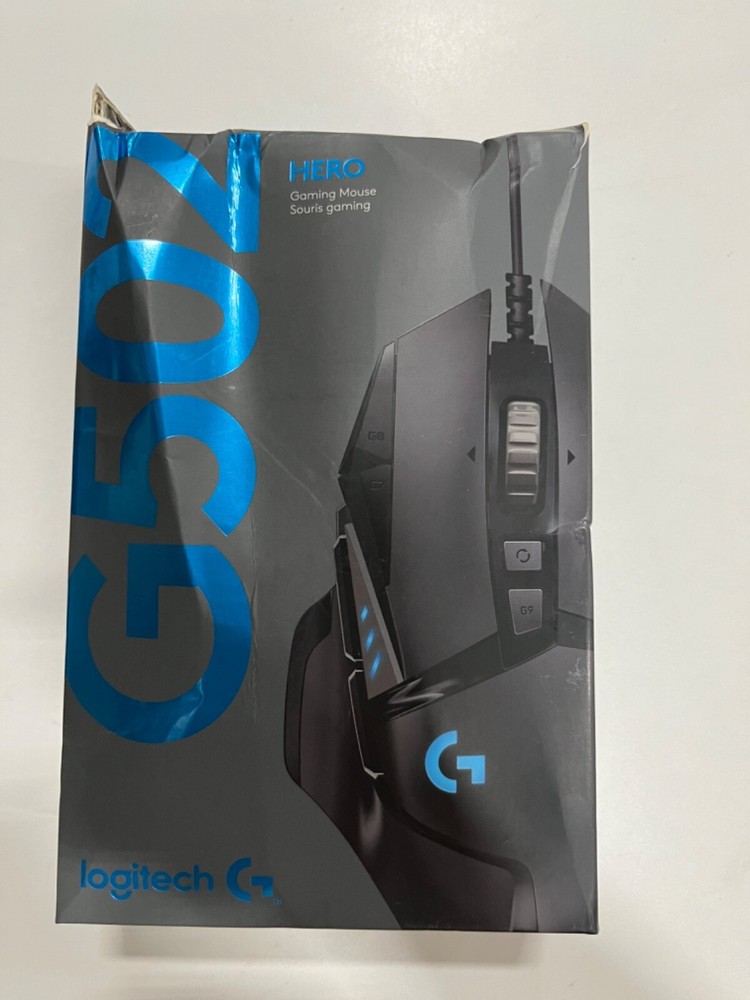Logitech G502 Hero High-Performance Gaming Mouse with Precision Tracking