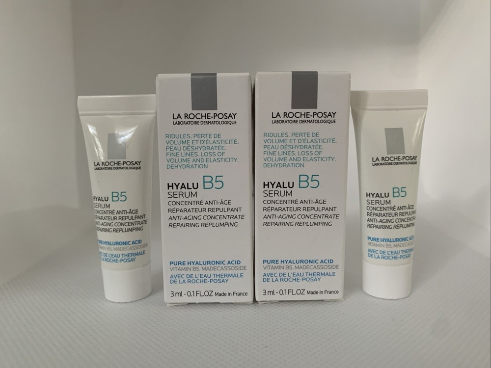 2x La Roche Posay Hyalu B5 Serum 3ml Mini Travel Sample EXP 12/24+