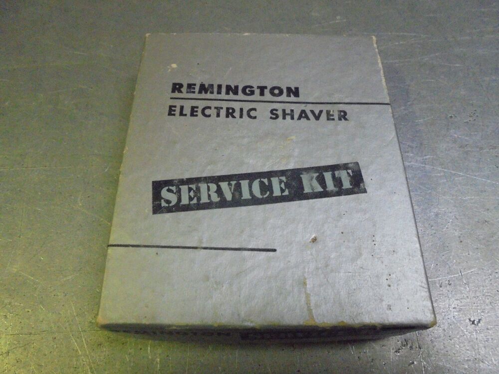 Vintage Remington Electric Shaver Service Kit