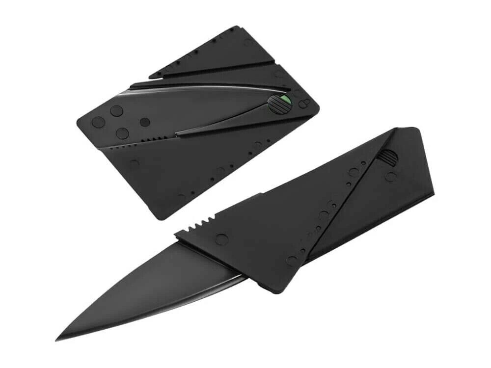 CREDIT CARD KNIFE Folding Card Sharp Wallet Knife Unboxing Pocket Micro Gift-image