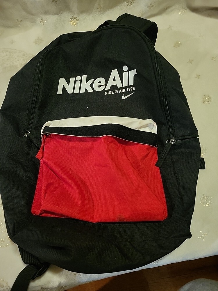 Nike Air 1978 Backpack Black Red