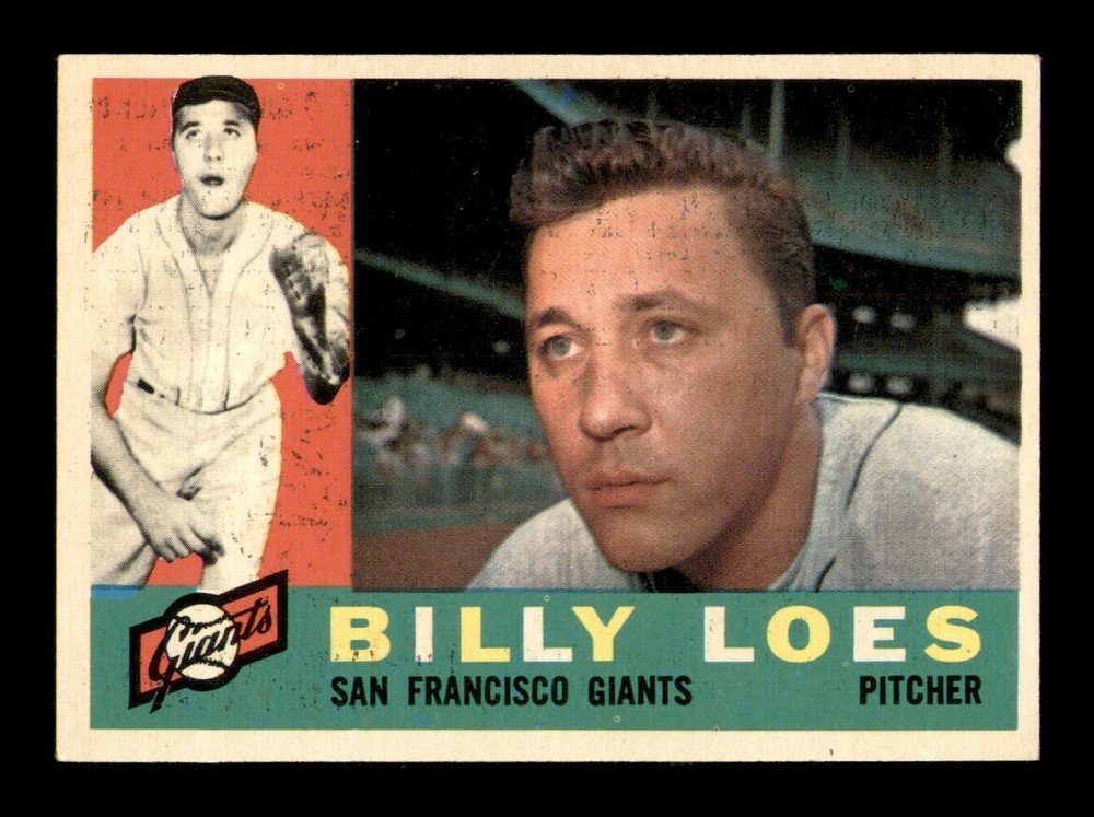 1960 Topps #181 Billy Loes NM Baseball Card OBGcards