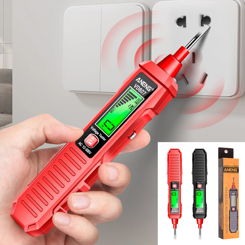 Electric Detector AC Sensor Power Alert Voltage Tester Pen Non Contact 12-300V