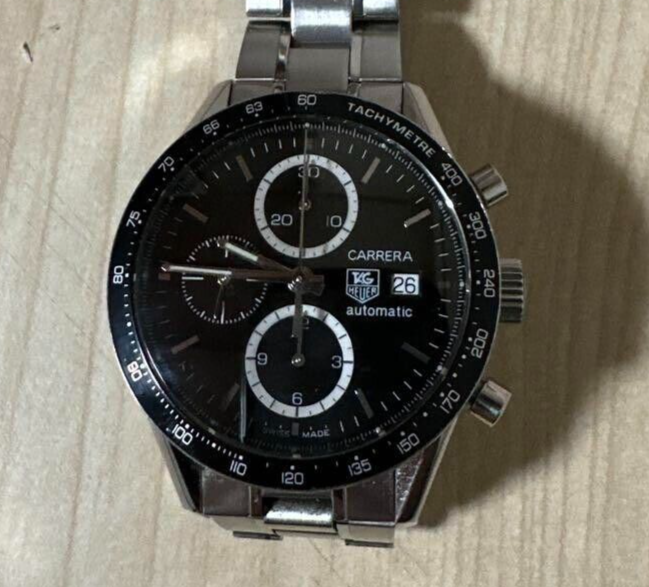 Tag Heuer Carrera CV2010-2 Automatic Mens Watch Japan Edition