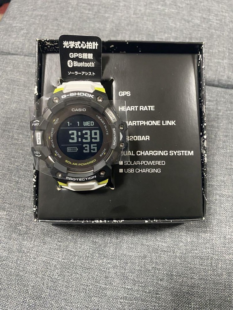 Mint CASIO G-SHOCK RANGEMAN GPR-H1000-1JR Bluetooth GPS Radio Solar Watch 53.2mm
