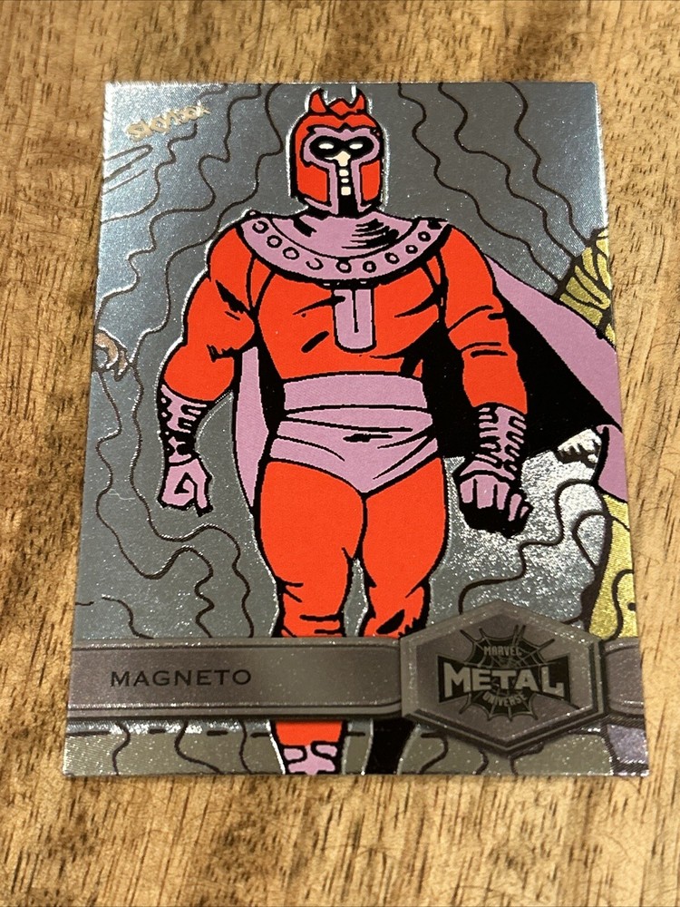 2022 Marvel Metal Spider-Man #147 Magneto High Series