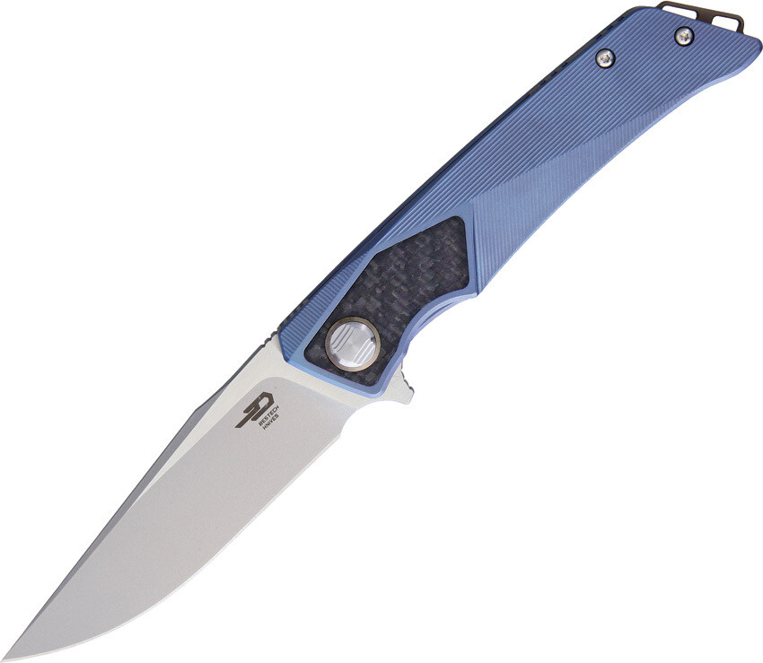 Bestech Knives Sky Hawk Framelock Knife Blue BT1804C