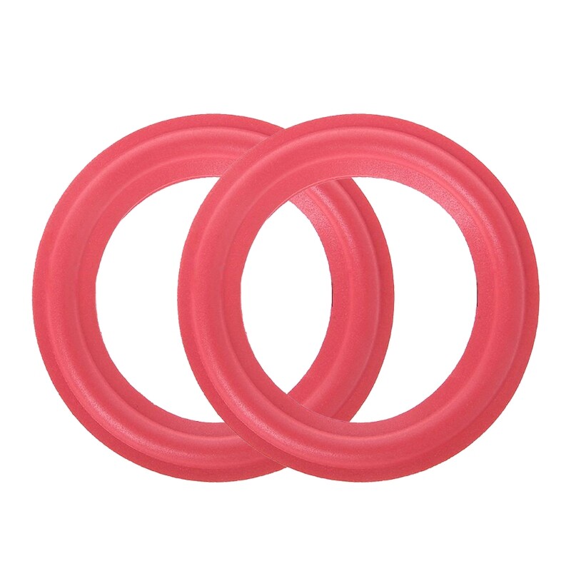 Premium Red Speaker Foam Surround Grommet Rings for Enhanced Audio