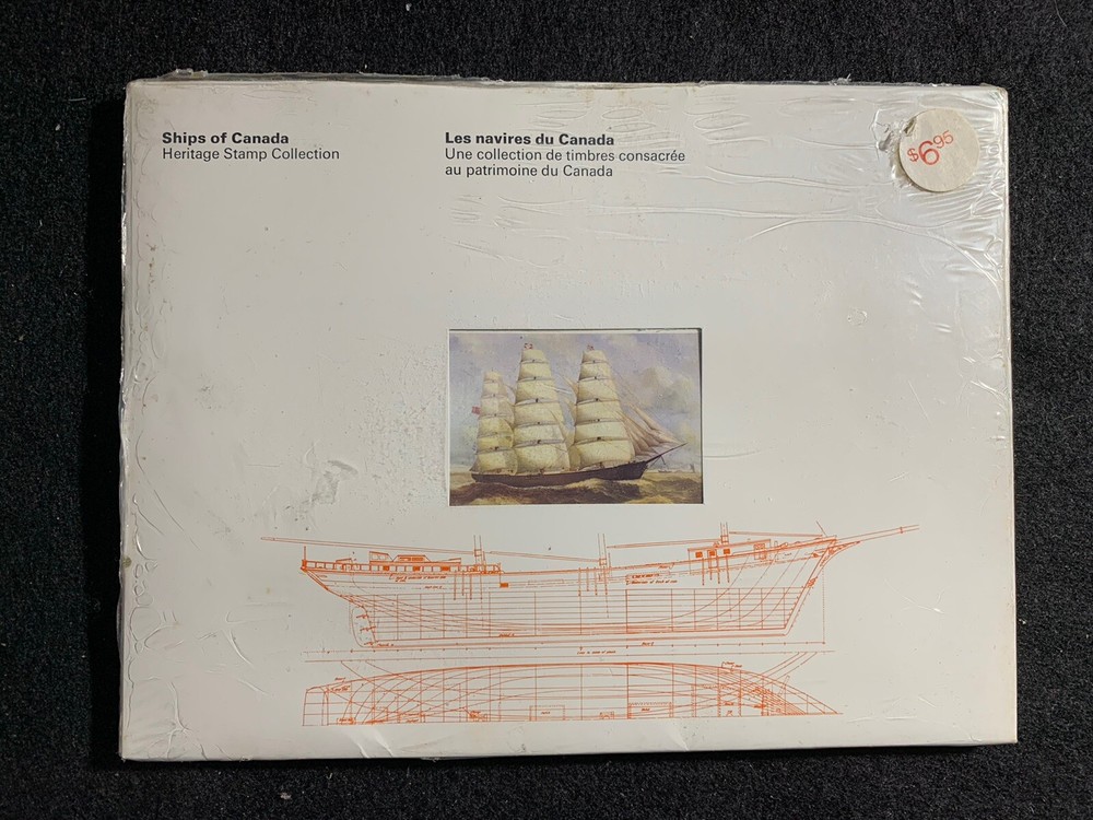 Canada Stamps 1978 Thematic Collection #13 - Ships of Canada. Sealed.