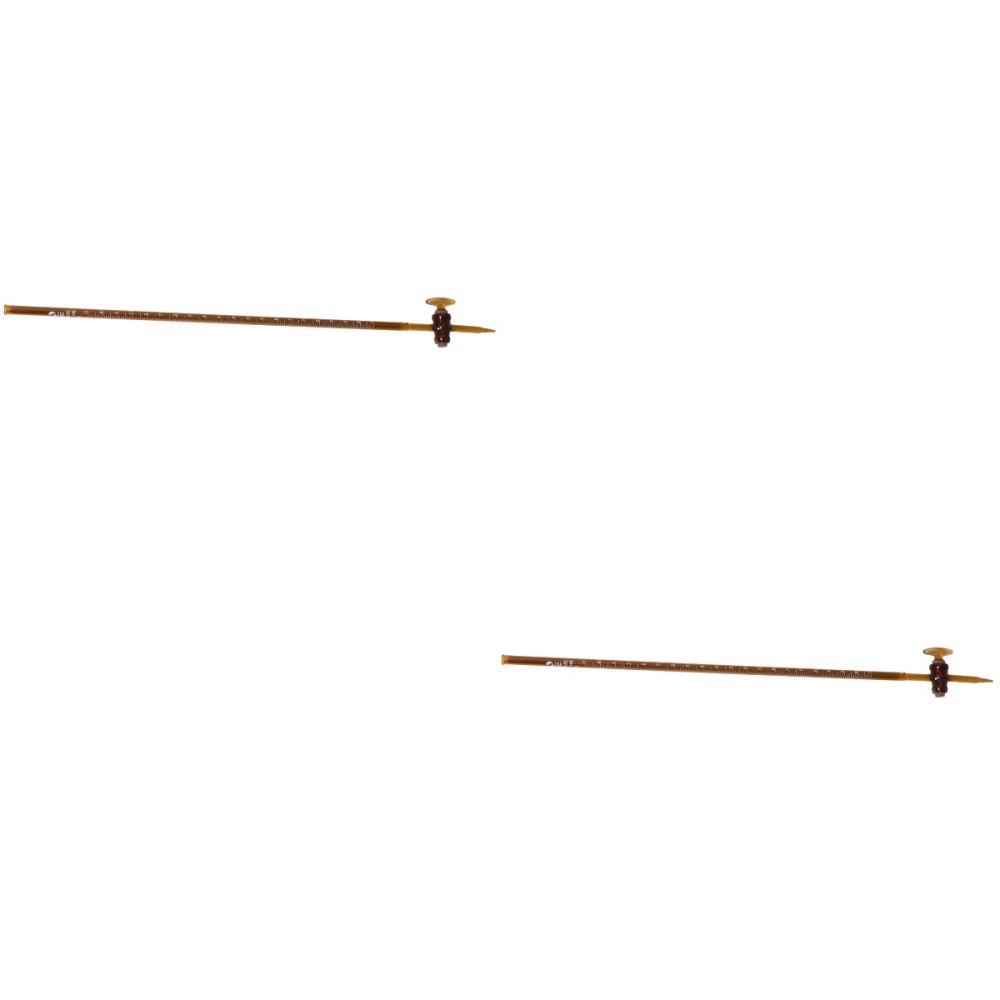 2 Pack Graduated Cylinders Lab Glassware Laboratory Instrument