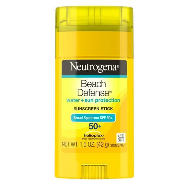 Neutrogena Beach Defense SPF 50+ Sunscreen Stick 1.5oz Free Shipping Buy Now-image