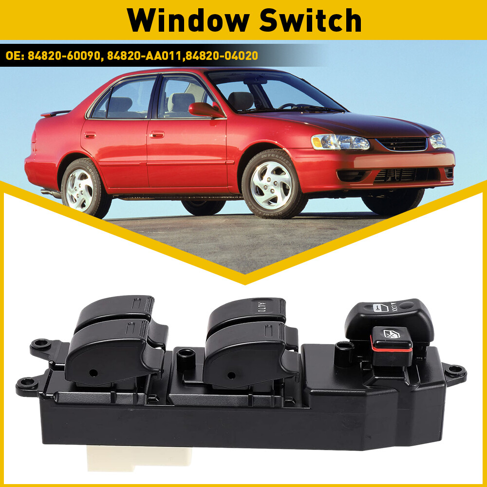 Master Power Window Door Switch for 1998-2002 Corolla Toyota