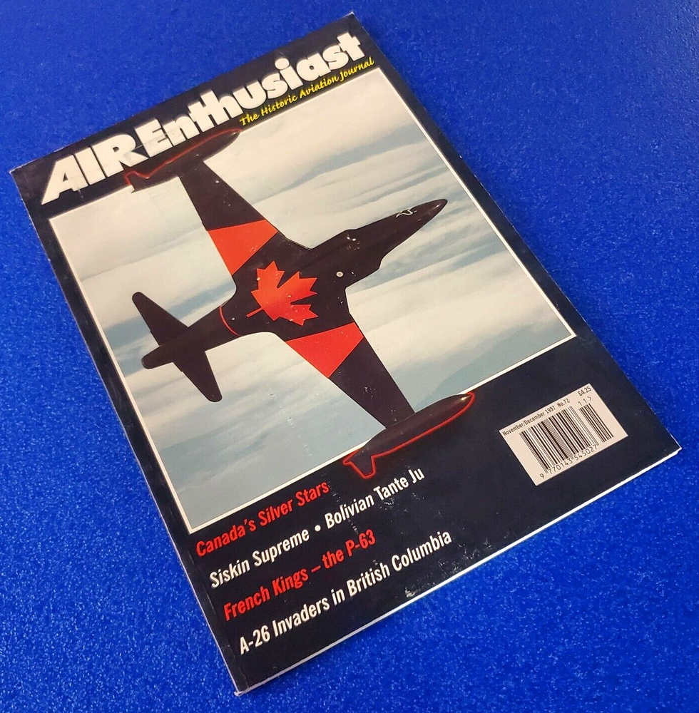 1997 NOV / DEC - AIR ENTHUSIAST HISTORIC AVIATION JOURNAL AIRCRAFT MAGAZINE