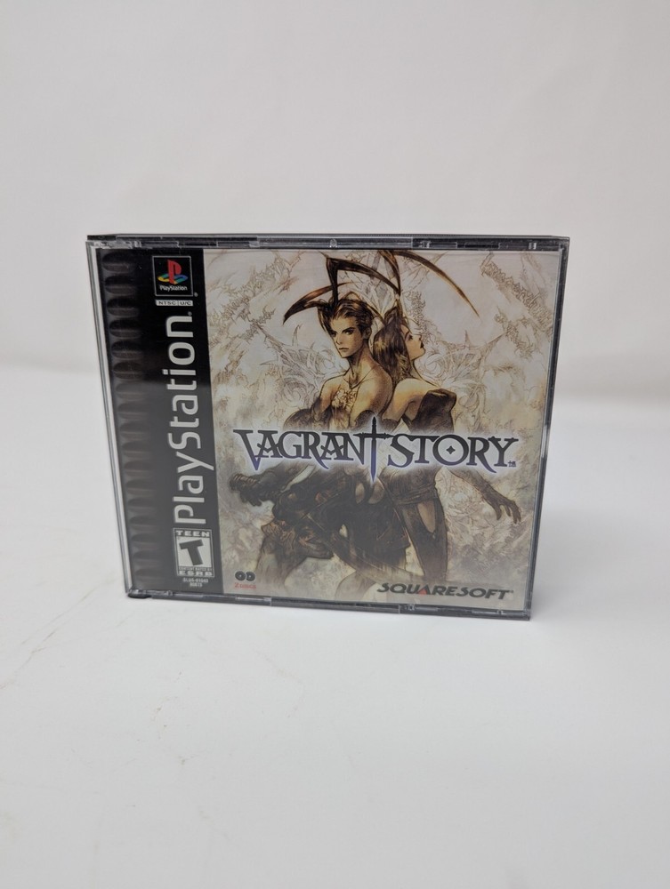 Vagrant Story PS1 Tested Includes Reg Card & Bonus Disc