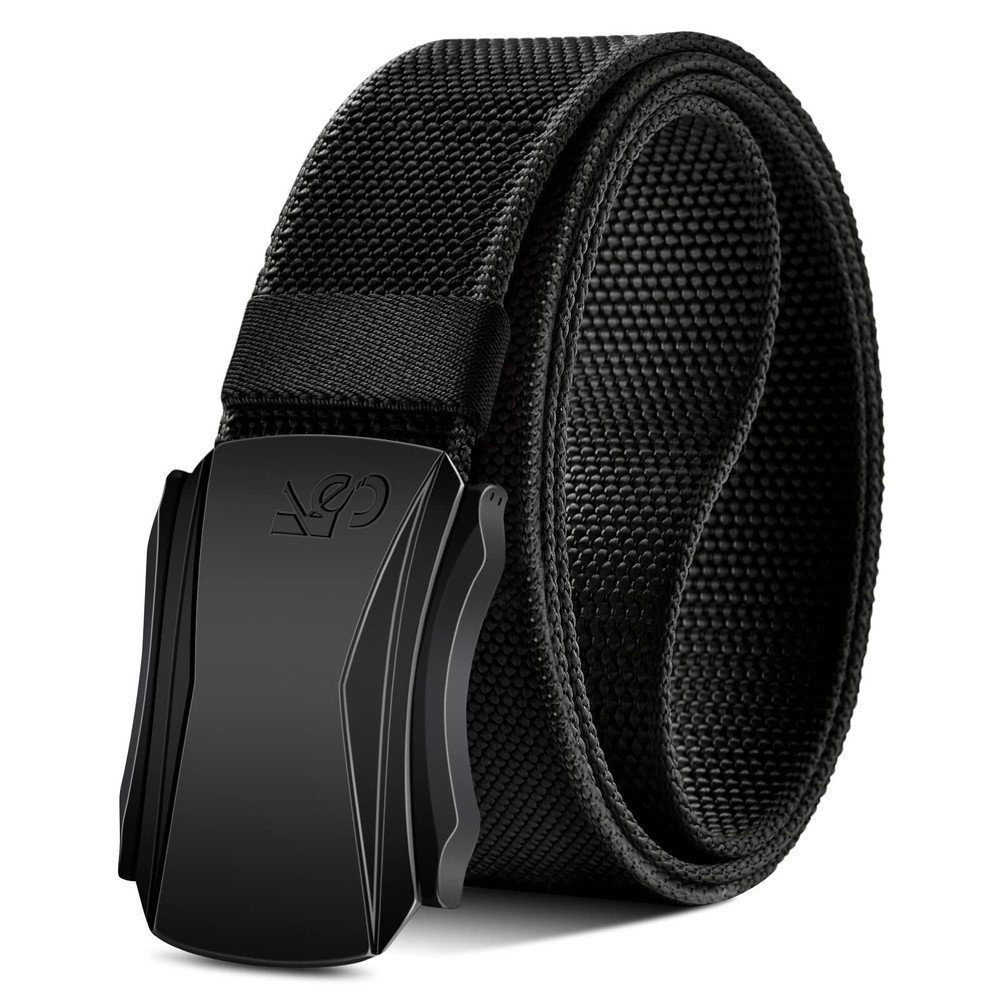 Mens Belt, Military Tactical Stretch Web Nylon Belt For Hiking Hunting Pants ...