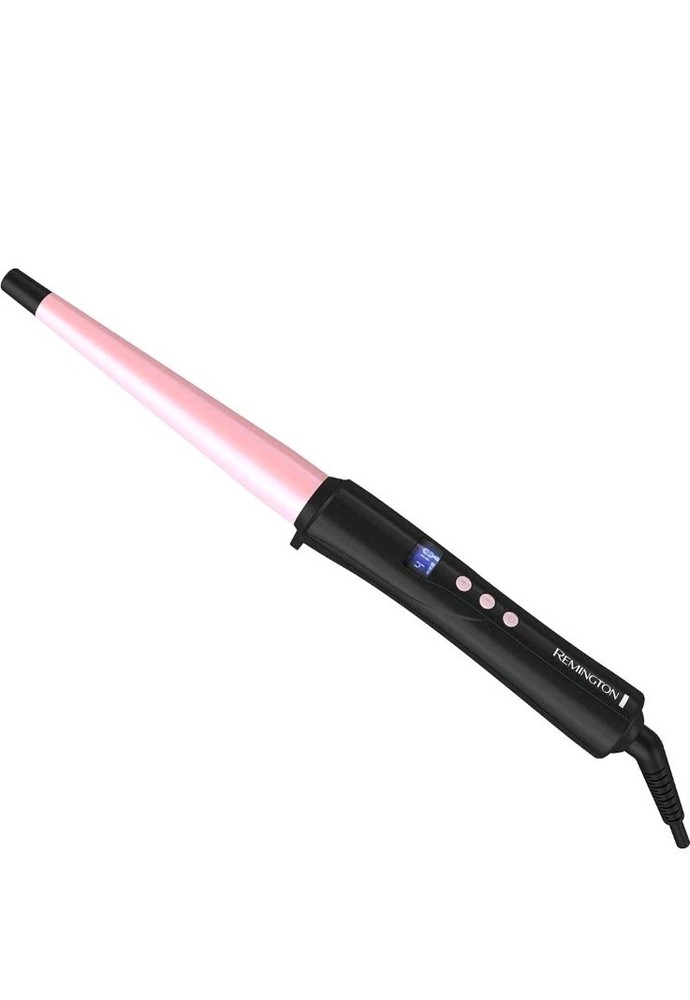 Remington Pro Pearl Ceramic Conical Curling Wand 0.5 to 1 Inch with 10 Heat Settings