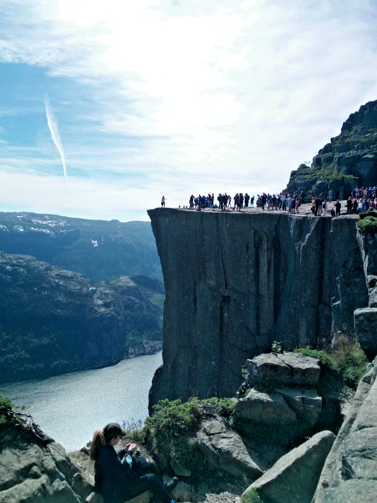 Scenic Norway Fjords Digital Wallpaper Background for Nature Lovers-image
