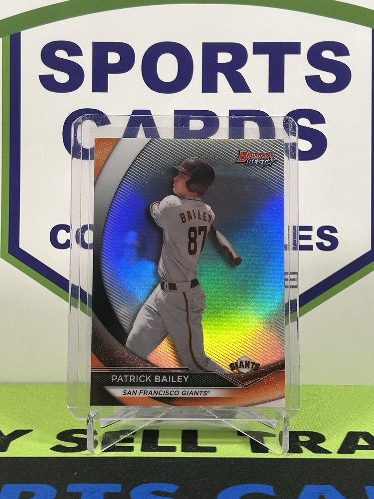 Patrick Bailey 2020 Bowman’s Best Baseball SAN FRANCISCO GIANTS