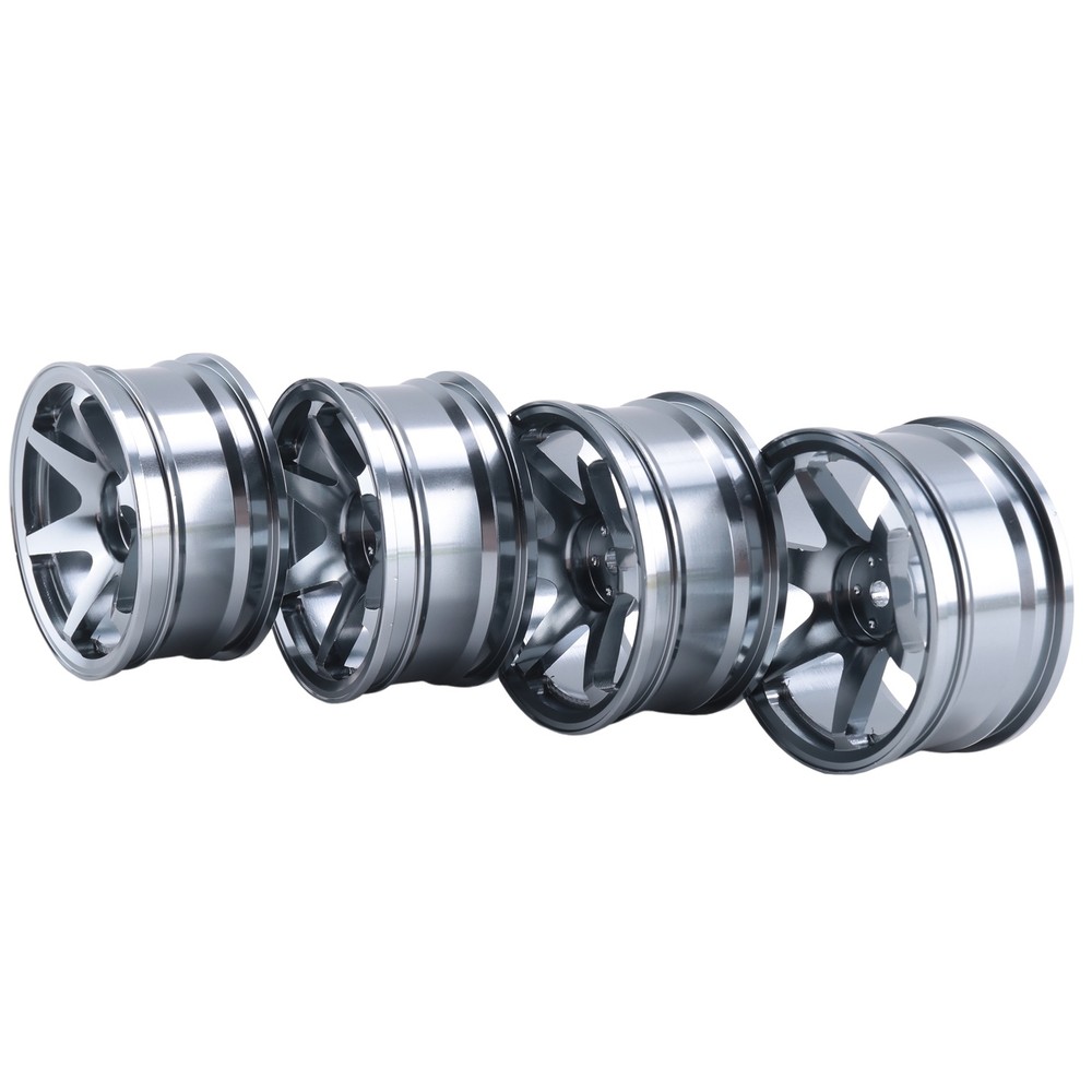 4P Aluminum Alloy6 Spoke Wheel Rim for RC 1/10 On-Road 1052 Drift Sakura4200