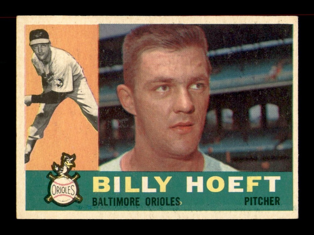 1960 Topps #369 Billy Hoeft EX Condition by OBGcards  