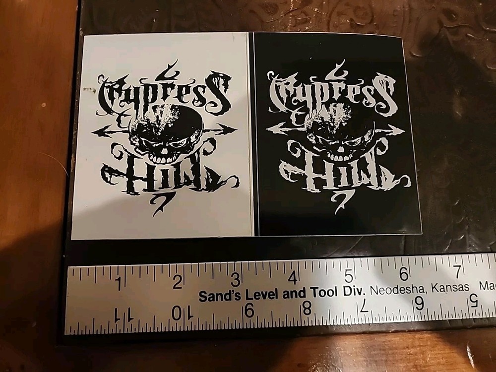 Cypress Hill Enter The Temple Album Release promo STICKER Record Store Only