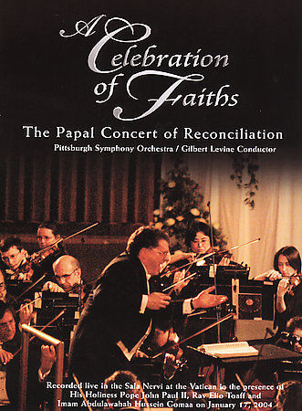 Celebration of Faiths:Papal Concert of Reconcilliation, DVD-image