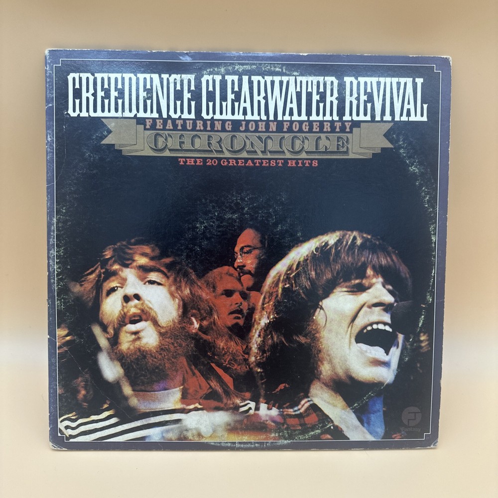 CREEDENCE CLEARWATER REVIVAL CHRONICLE THE 20 GREATEST HITS Vinyl 1976 Double LP