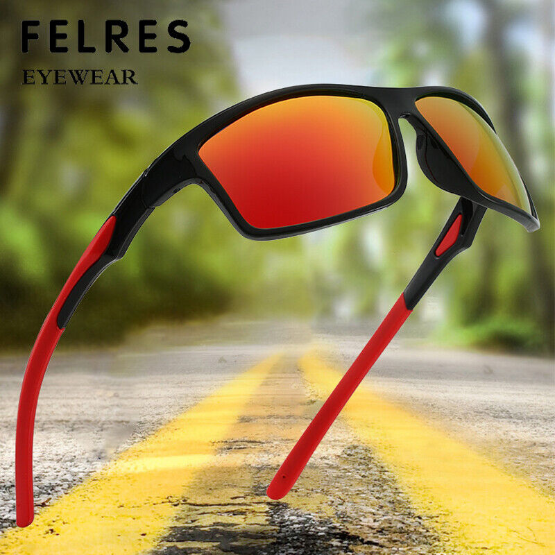 Men Square Polarized Sunglasses Classic Outdoor Driving Fishing Glasses UV400