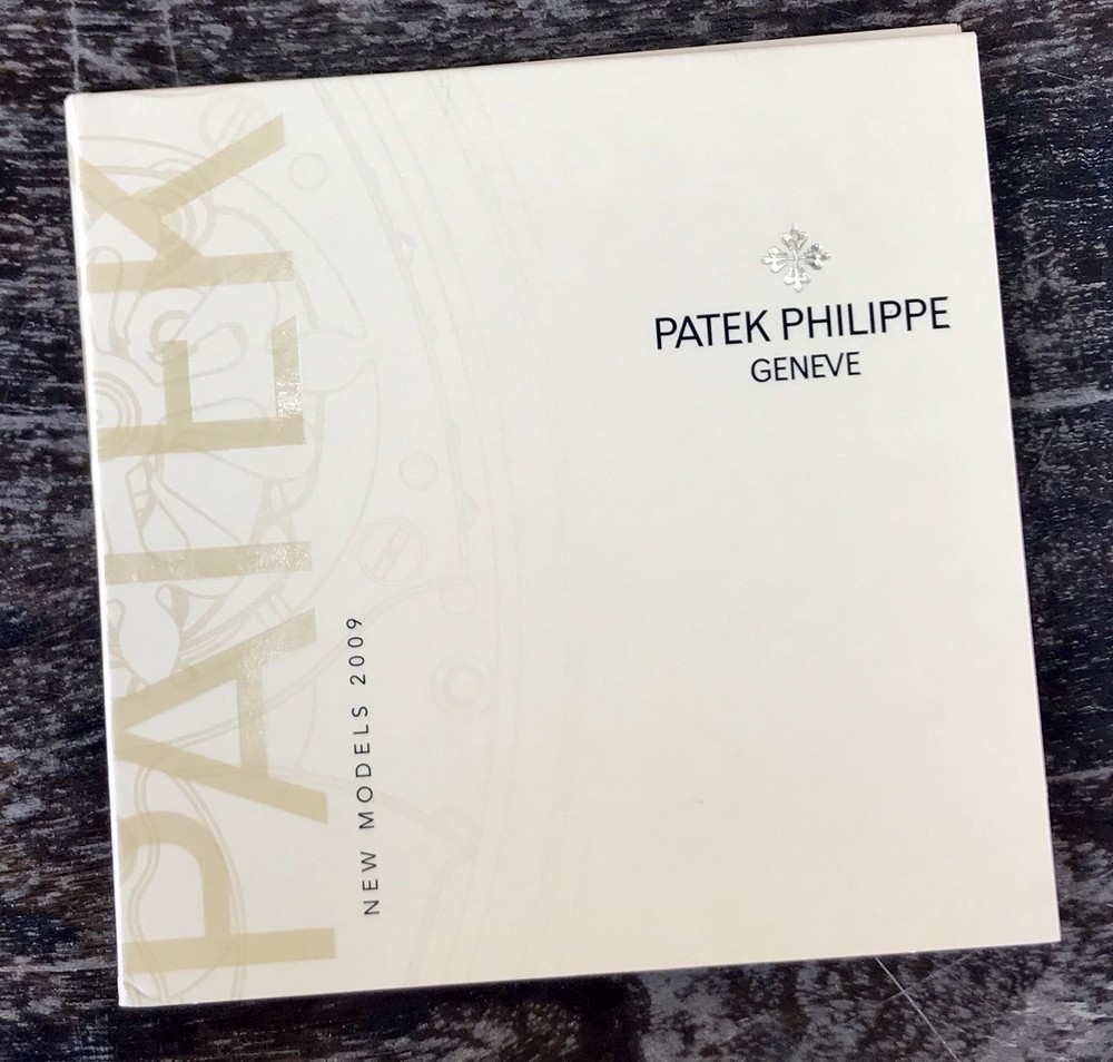 PATEK PHILIPPE 2009 Perpetual Moonphase Chronograph Calatrava CD DVD Collection
