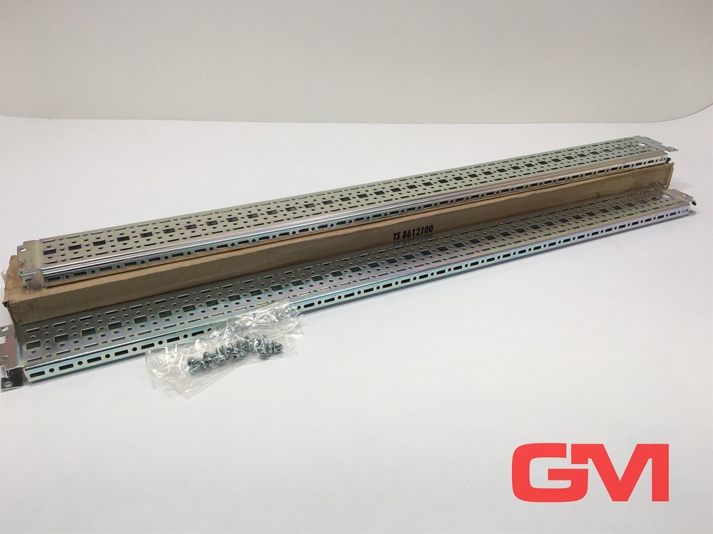 4x Rittal TS System Chassis 17x37 mm TS 8612.100 Punched Section