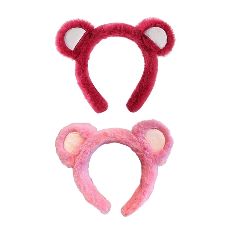 Cartoon Bear Ear Hair Hoop Live Broadcast Hair Holder Party Headwear