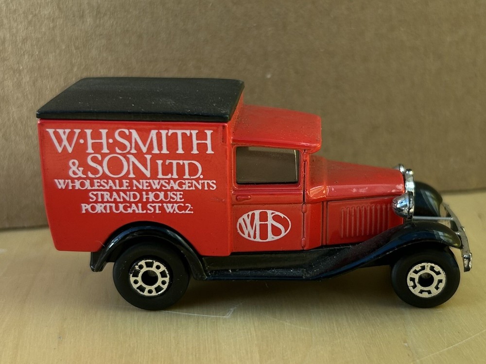 Vintage Matchbox Superfast, Model A Ford, 1979, WH Smith & Son Ltd