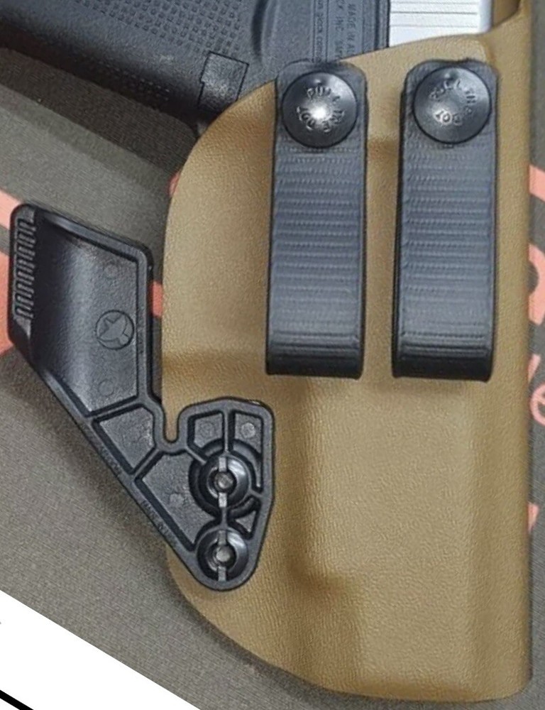 IWB Custom Holster Fits Glock 48 Secure “NO CLIP” STYLE BUY NOW FREE SHIPPING-image