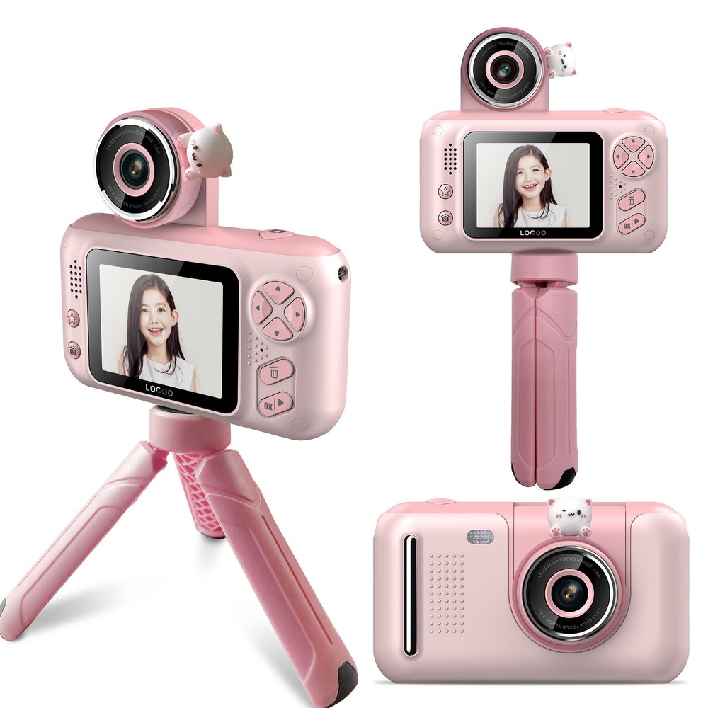 2.4 inch USB HD Kids Camera Children Camera For Christmas Gift With Tripod