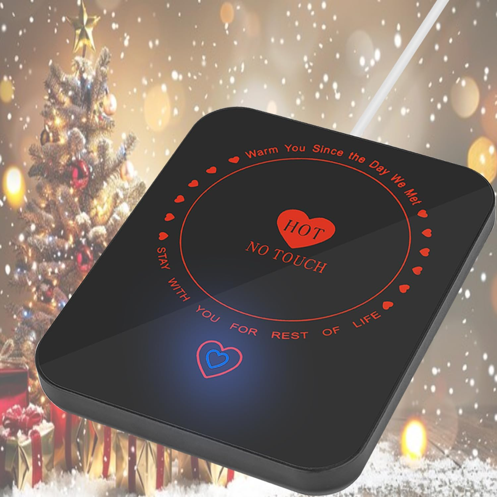 Coffee Mug Warmer with Auto On/Off – Keeps Drinks Hot, Perfect for Office