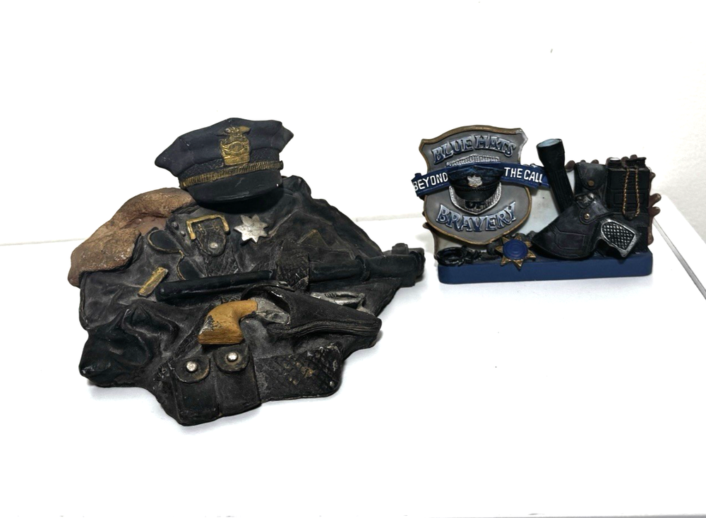 Bundle of Two Police Vintage Collectibles